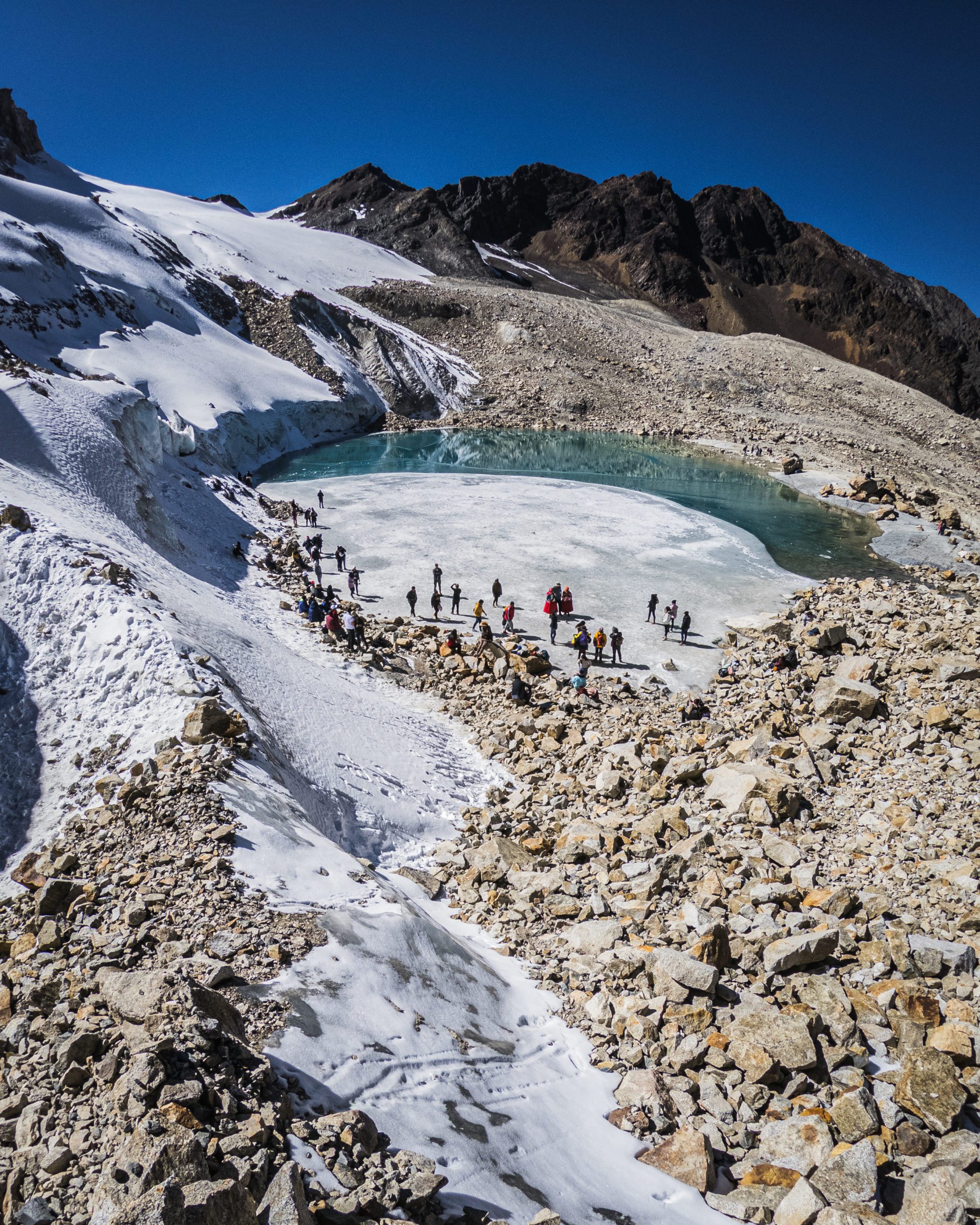 Charquini Laguna Esmeralda Full Day Bolivian Mountain Guides charquini-laguna-esmeralda-full-day-bolivian-mountain-guides